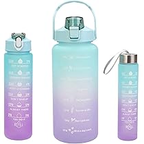 Motivational Quotes Water Bottles 3 in 1