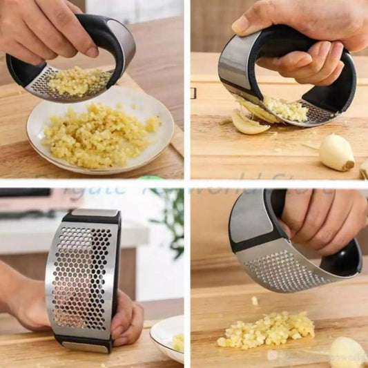 Manual Stainless Steel Garlic Press Rocker