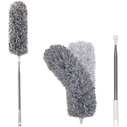 Foldable Microfiber Fan Cleaning Duster Steel Body Flexible for Quick and Easy Cleaning