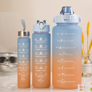 Motivational Quotes Water Bottles 3 in 1