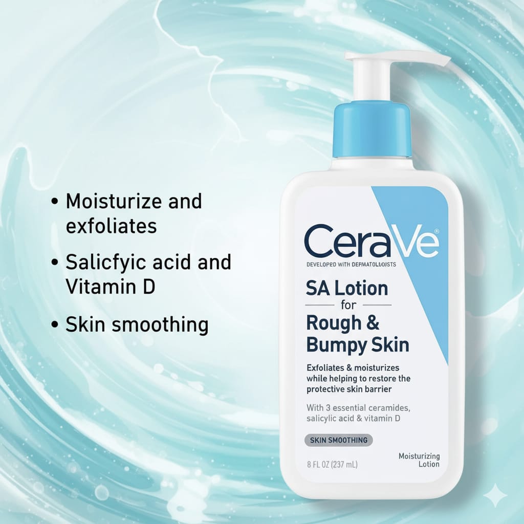 CeraVe SA Lotion for Rough and Bumpy Skin