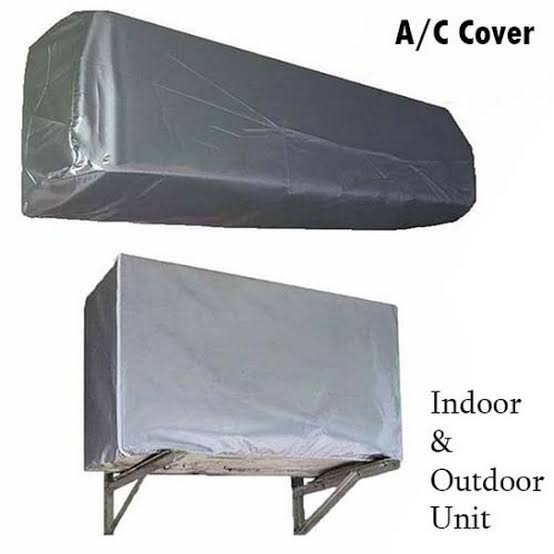 Universal Dust Proof & Water Proof AC Cover Indoor & Outdoor Unit in Universal Size