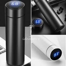 Temperature Display Thermos Water Bottle