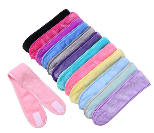 Adjustable Spa Headband | Wide Hairband | Yoga | Bath |Shower | Makeup | Wash Face Hair Band