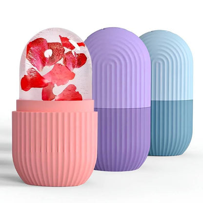 Multi-Purpose Mini Silicone Facial Ice Roller