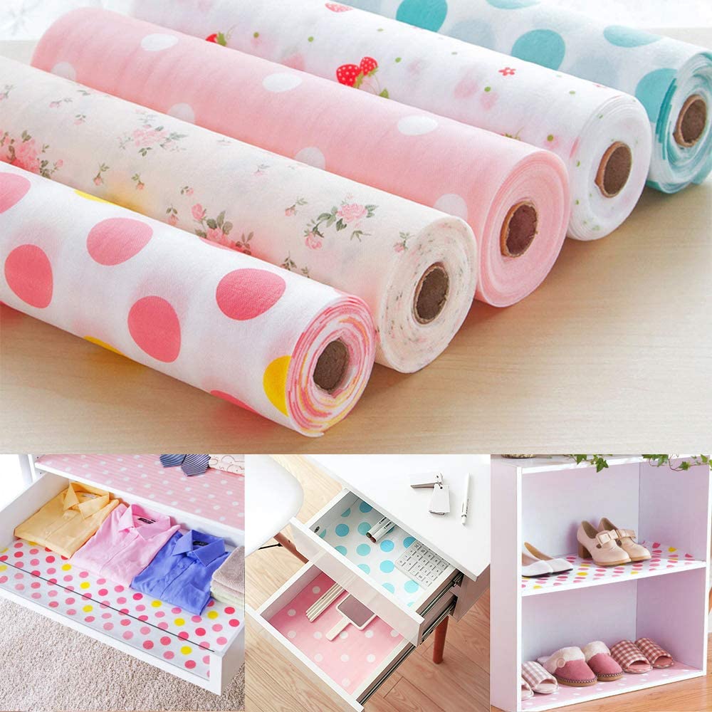 1 x Shelf liner can be cut non-slip cushion refrigerator mats for wardrobe and table drawer