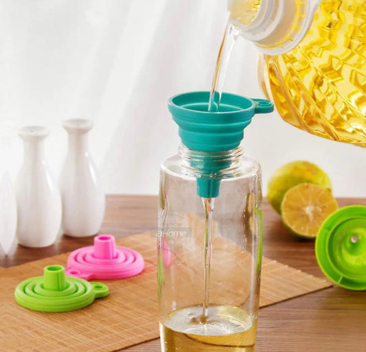 Collapsible Silicone Funnel