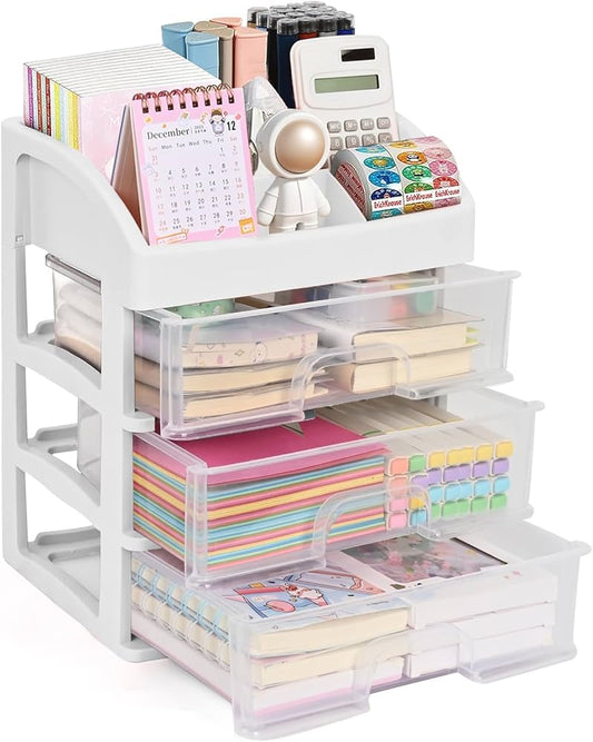 Home Organizer 3 layer Storage Drawer & Jewelry Box.