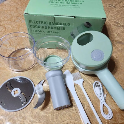 Multifunctional Rechargeable Handheld Electric Vegetable Cutter