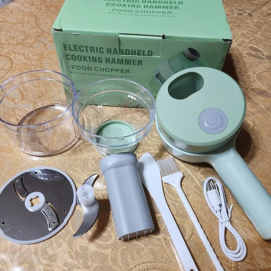 Multifunctional Rechargeable Handheld Electric Vegetable Cutter
