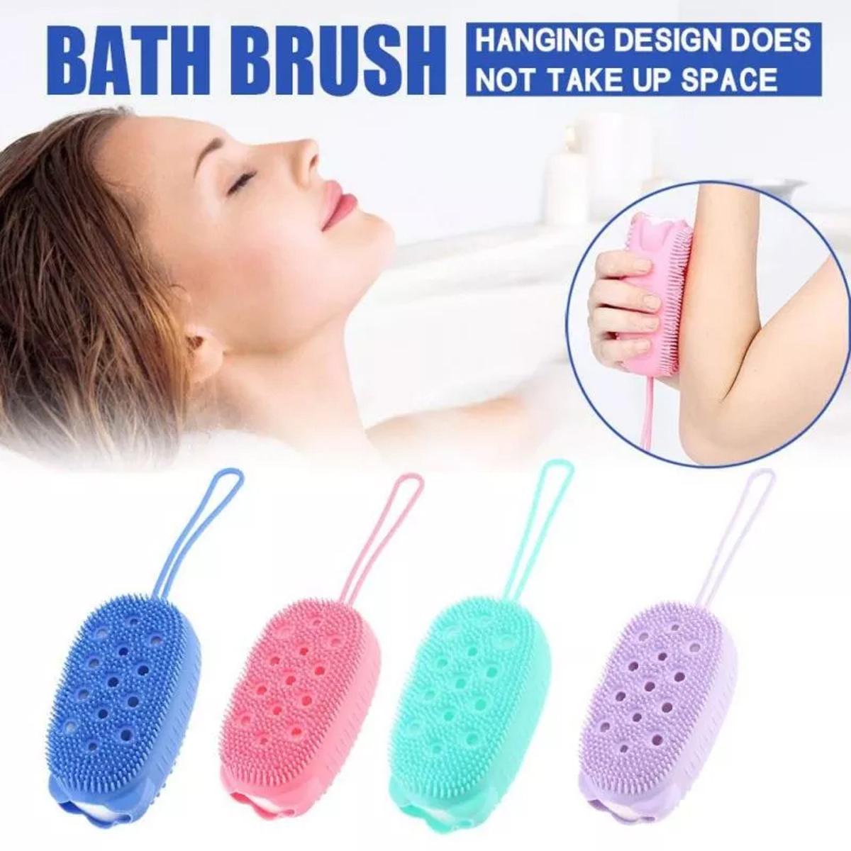 Shower Tools Washing Pad Bubble Multi Function Scrubbing Artifact Silicone Bath Brush Double-sided Soft Massage